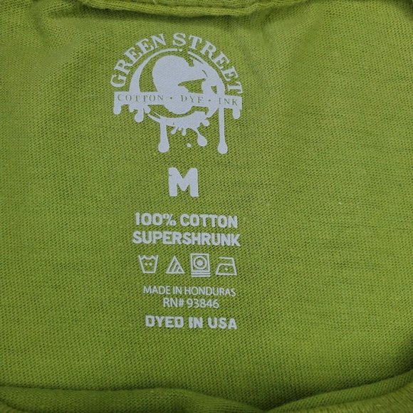 Green Street Med Protect Our Nest Topsail Island %100 Supershrunk Cotton T Shirt - Picture 7 of 7